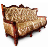 Резной диван 3-х местный  