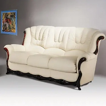 Диван "Принц" 3-х местный   купить в интернет магазине Мебель из массива. Звоните +7 495 961-63-63 Диваны для гостиных из Индонезии